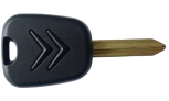 LLAVE PORTA CHIP CITROEN DOBLE CORTE CRUZ