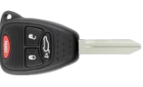 CARCASA JEEP/ DODGE/ CHRYSLER 3BOT. + PANICO PEQUEÑO