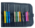 JUEGO DE GANZUAS ACERO INOXIDABLE YS500041