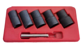 ACCESS TOOLS TWIST SOCKET 1/2 DRIVE 17 ́19 ́21 ́23 ́26MM, 12MM STRAIGHT ROD
