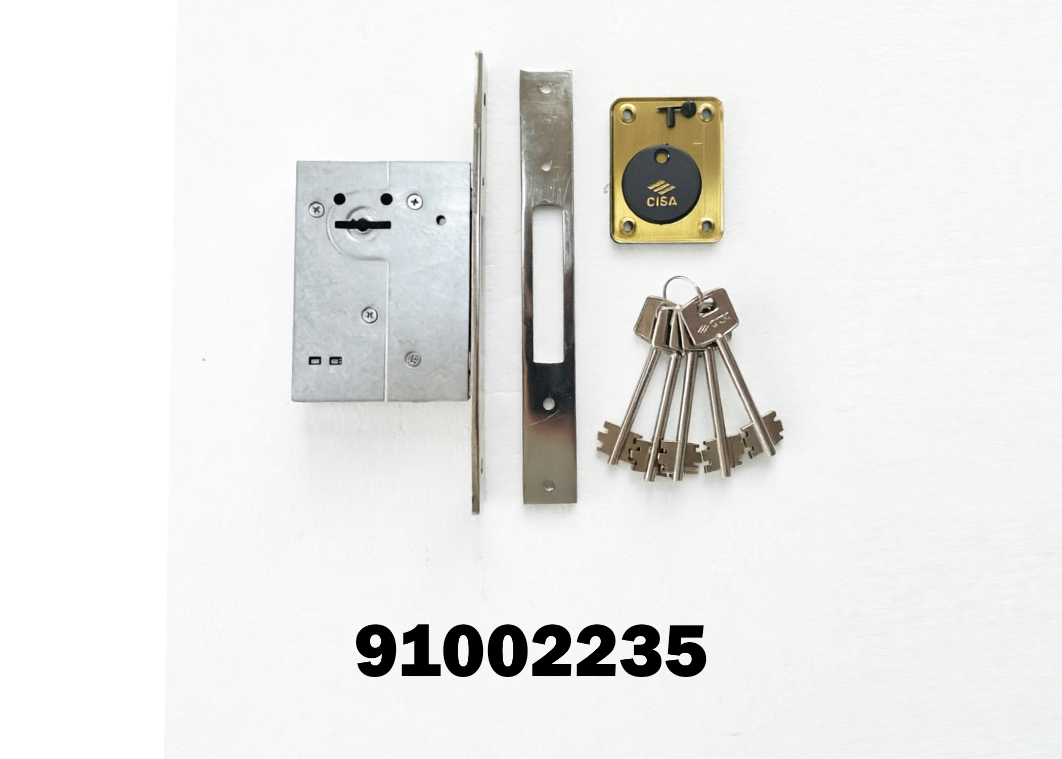 CERRADURA DE EMBUTIR 57220 45MM DM
